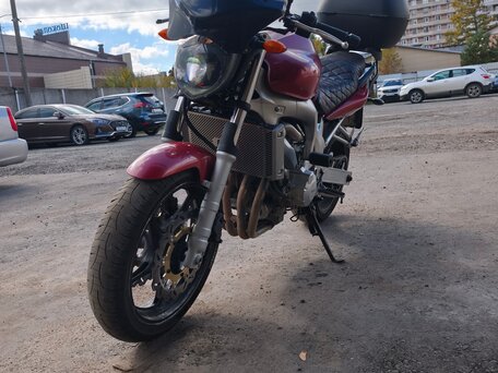 2005 Yamaha FZ6, красный, 420000 рублей, вид 1