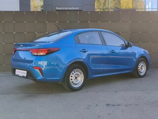 2017 Kia Rio IV, синий, 1370000 рублей, вид 5