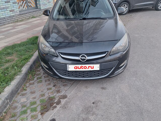 2013 Opel Astra J Рестайлинг, чёрный, 670000 рублей, вид 1