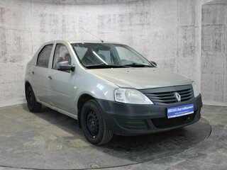 2011 Renault Logan I Рестайлинг, бежевый, 179000 рублей, вид 3