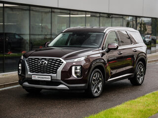 2021 Hyundai Palisade I, красный, 4360000 рублей, вид 3