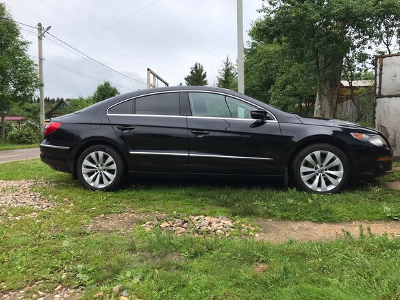 2010 Volkswagen Passat CC I, чёрный, 1330000 рублей - вид 4
