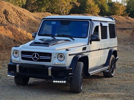 2012 Mercedes-Benz G-Класс 500 II (W463) Рестайлинг 2, белый, 5300000 рублей, вид 3