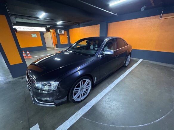2012 Audi S4 IV (B8) Рестайлинг, серый, 1955000 рублей - вид 4