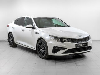 2019 Kia Optima IV Рестайлинг, белый, 1699000 рублей, вид 3