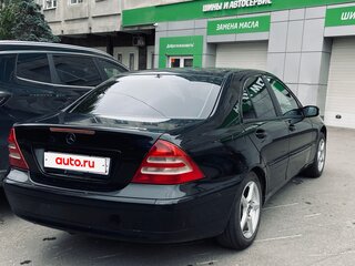 2000 Mercedes-Benz C-Класс 180 II (W203), чёрный, 490000 рублей, вид 5