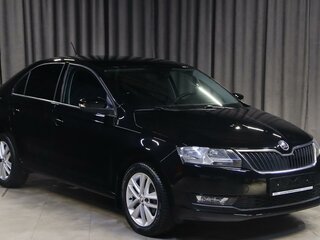 2017 Skoda Rapid I, чёрный, 999000 рублей, вид 3
