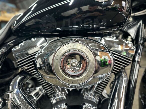 2009 Harley-Davidson Road King, чёрный, 990000 рублей - вид 18