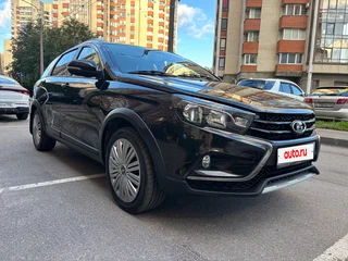 2019 Lada (ВАЗ) Vesta SW Cross I, чёрный, 895000 рублей, вид 3