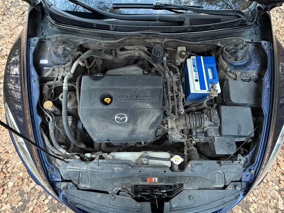 2008 Mazda 6 II (GH), синий, 640000 рублей - вид 17