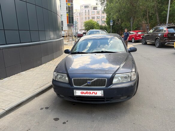 2001 Volvo S80 I, синий