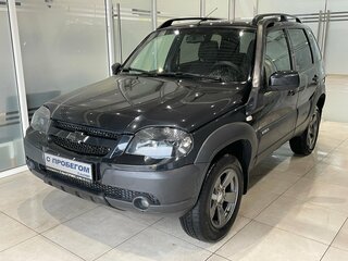 2017 Chevrolet Niva I Рестайлинг, синий, 744000 рублей, вид 1