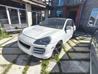 2007 Porsche Cayenne Turbo I Рестайлинг (957), чёрный, 800000 рублей, вид 2
