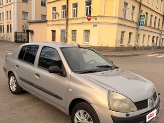 2006 Renault Symbol I Рестайлинг, серебристый, 360000 рублей, вид 1