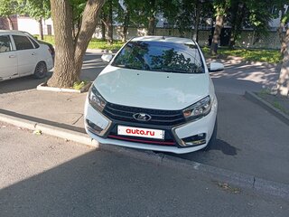 2018 Lada (ВАЗ) Vesta I, белый, 800000 рублей, вид 2