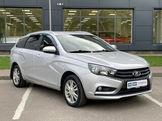 2018 Lada (ВАЗ) Vesta SW I, серебристый, 920000 рублей, вид 3
