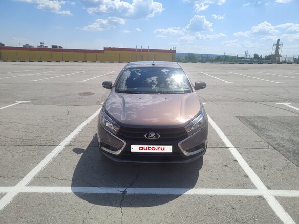 2018 Lada (ВАЗ) Vesta I, серый, 875000 рублей - вид 5