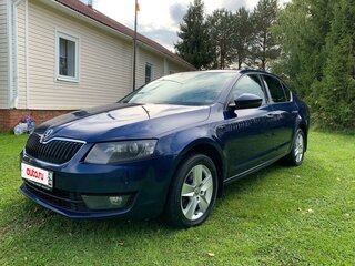 2016 Skoda Octavia III (A7), синий, 1590000 рублей, вид 1