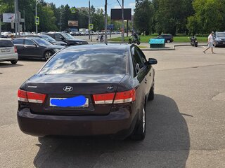 2007 Hyundai Sonata V (NF), пурпурный, 580000 рублей, вид 2