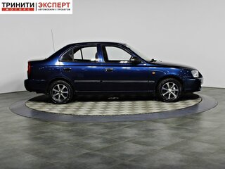 2009 Hyundai Accent ТагАЗ II, синий, 468000 рублей, вид 4