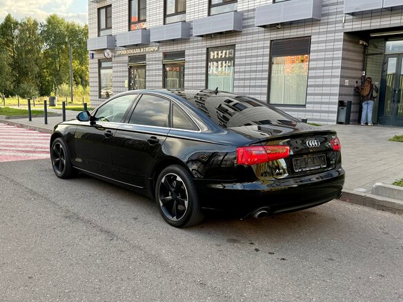 2014 Audi A6 IV (C7), чёрный - вид 8