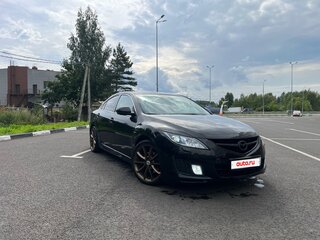 2008 Mazda 6 II (GH), чёрный, 700000 рублей, вид 3