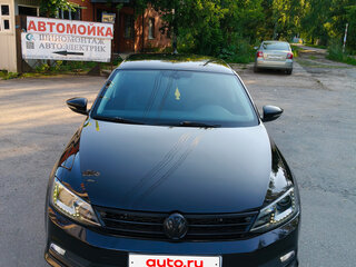 2017 Volkswagen Jetta VI Рестайлинг, чёрный, 1250000 рублей, вид 2