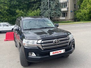 2015 Toyota Land Cruiser 200 Series Рестайлинг 2, чёрный, 4800000 рублей, вид 1