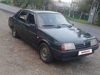 2000 Lada (ВАЗ) 21099, синий, 60000 рублей, вид 2