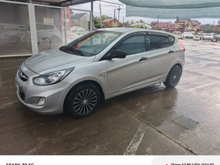 2012 Hyundai Solaris I, серебристый, 850000 рублей, вид 3