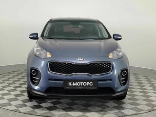 2017 Kia Sportage IV, синий, 1890000 рублей, вид 2