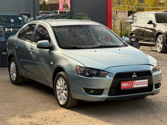 2008 Mitsubishi Lancer X, зелёный, 649000 рублей - вид 1