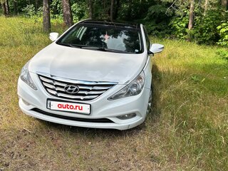 2012 Hyundai Sonata VI (YF), белый, 1230000 рублей, вид 2