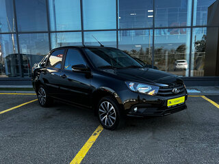2023 Lada (ВАЗ) Granta Euro-2 I Рестайлинг, чёрный, 770000 рублей, вид 1
