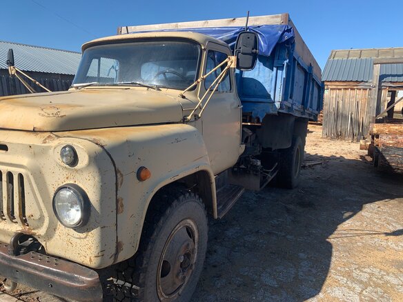 1983 ГАЗ 53, жёлтый, 150000 рублей