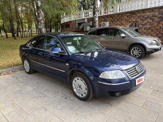 2002 Volkswagen Passat B5 Рестайлинг, синий, 360000 рублей, вид 2