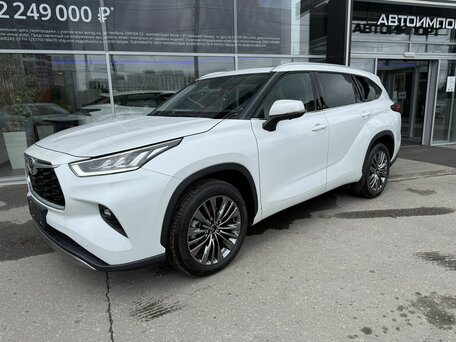 2026 Toyota Highlander IV (XU70), белый, 5550000 рублей, вид 4