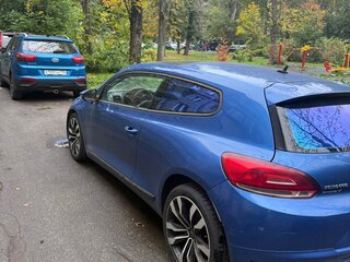 2013 Volkswagen Scirocco III, синий, 1050000 рублей, вид 4