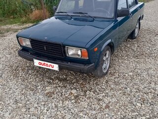 2006 Lada (ВАЗ) 2107, зелёный, 80000 рублей, вид 2