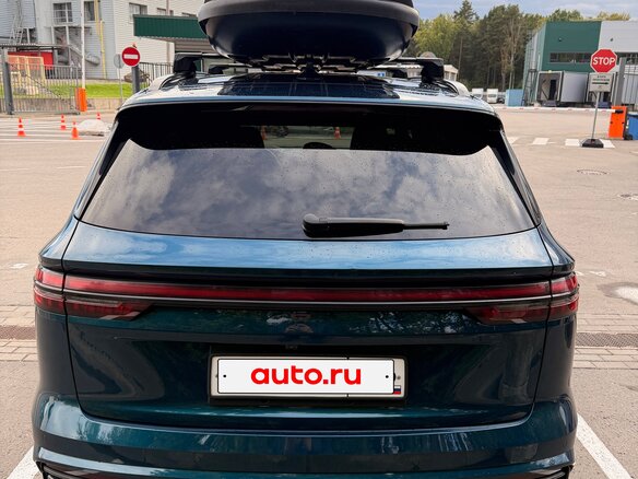 2023 Geely Monjaro (Xingyue L) I, синий - вид 2