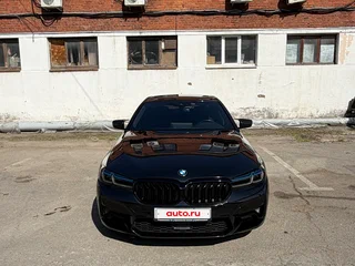 2022 BMW 5 серии 530i xDrive VII (G30/G31/G38) Рестайлинг, чёрный, 4599000 рублей, вид 2