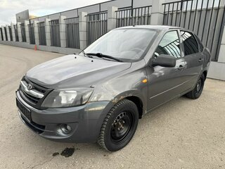 2013 Lada (ВАЗ) Granta I, зелёный, 210000 рублей, вид 1