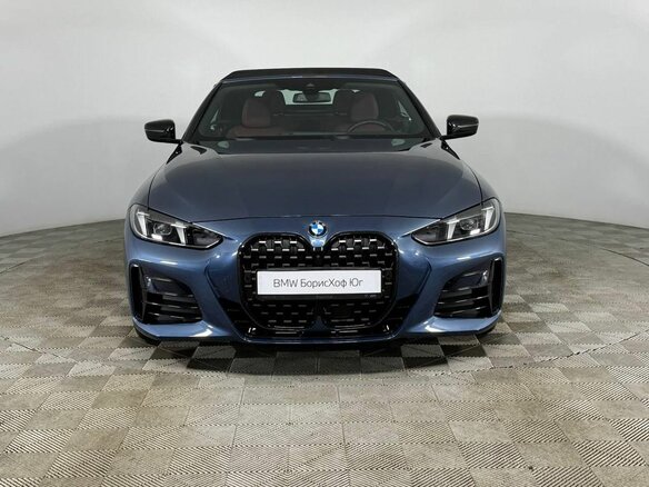 2024 BMW 4 серии 430i G22, G23, G26 Рестайлинг, синий - вид 1