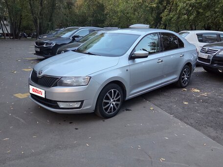 2016 Skoda Rapid I, серебристый, 998000 рублей, вид 2