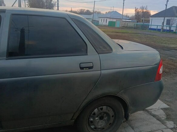 2008 Lada (ВАЗ) Priora I, синий, 205000 рублей - вид 9
