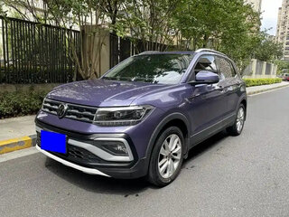 2022 Volkswagen T-Cross I (China Market), фиолетовый, 1550004 рублей, вид 1