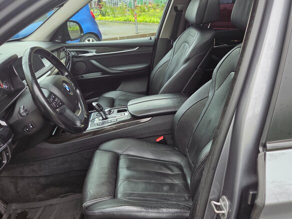 2014 BMW X5 40d III (F15), серый, 2400000 рублей - вид 7