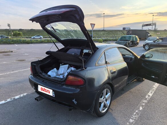 1995 Mazda 323 V (BA), чёрный, 190000 рублей - вид 6