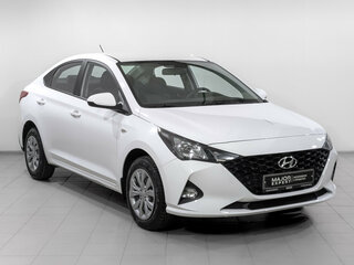2022 Hyundai Solaris II Рестайлинг, белый, 1565000 рублей, вид 3
