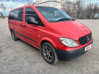 2008 Mercedes-Benz Vito 109 CDI L1 II (W639), красный, 1200000 рублей, вид 2